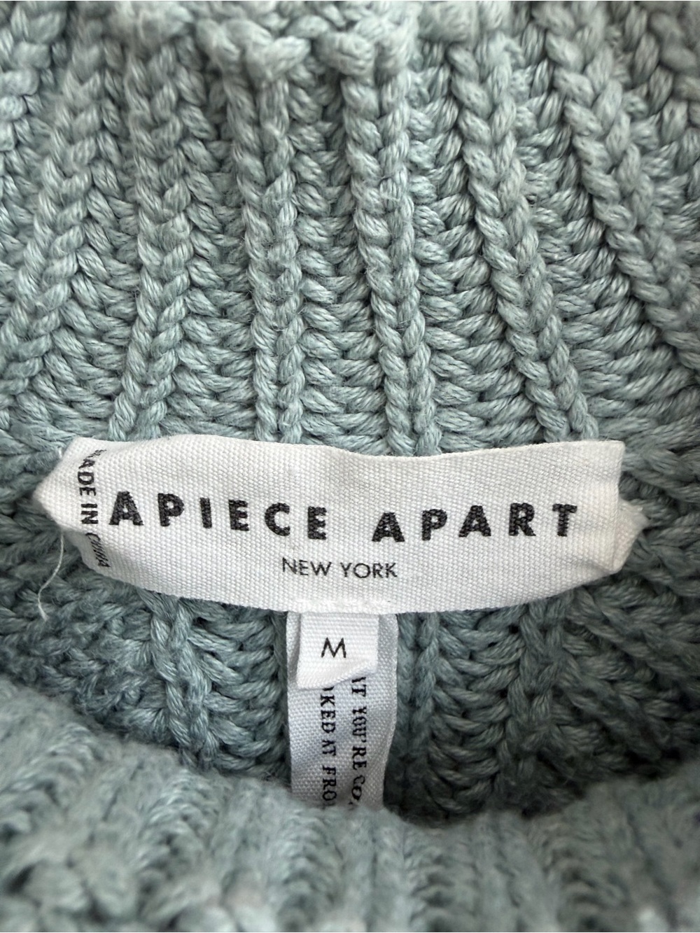 Apiece Apart Eco Nueva Merel Cotton & Cashmere Sweater - Picture 4 of 6